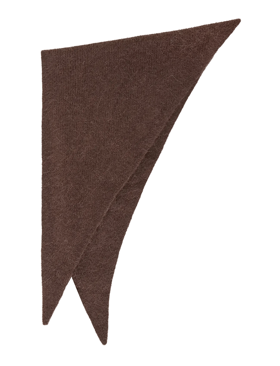 MSCH Copenhagen - MSCHBondie Hope Scarf Key - halsdukar - hot fudge - 1
