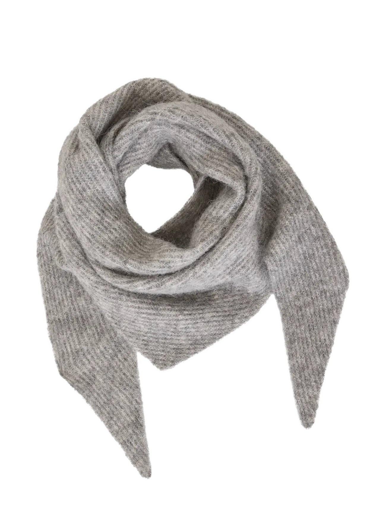 MSCH Copenhagen Mschbondie Hope Scarf Key, One Size, Grey, Tørklæder > Vintertørklæder, Dame