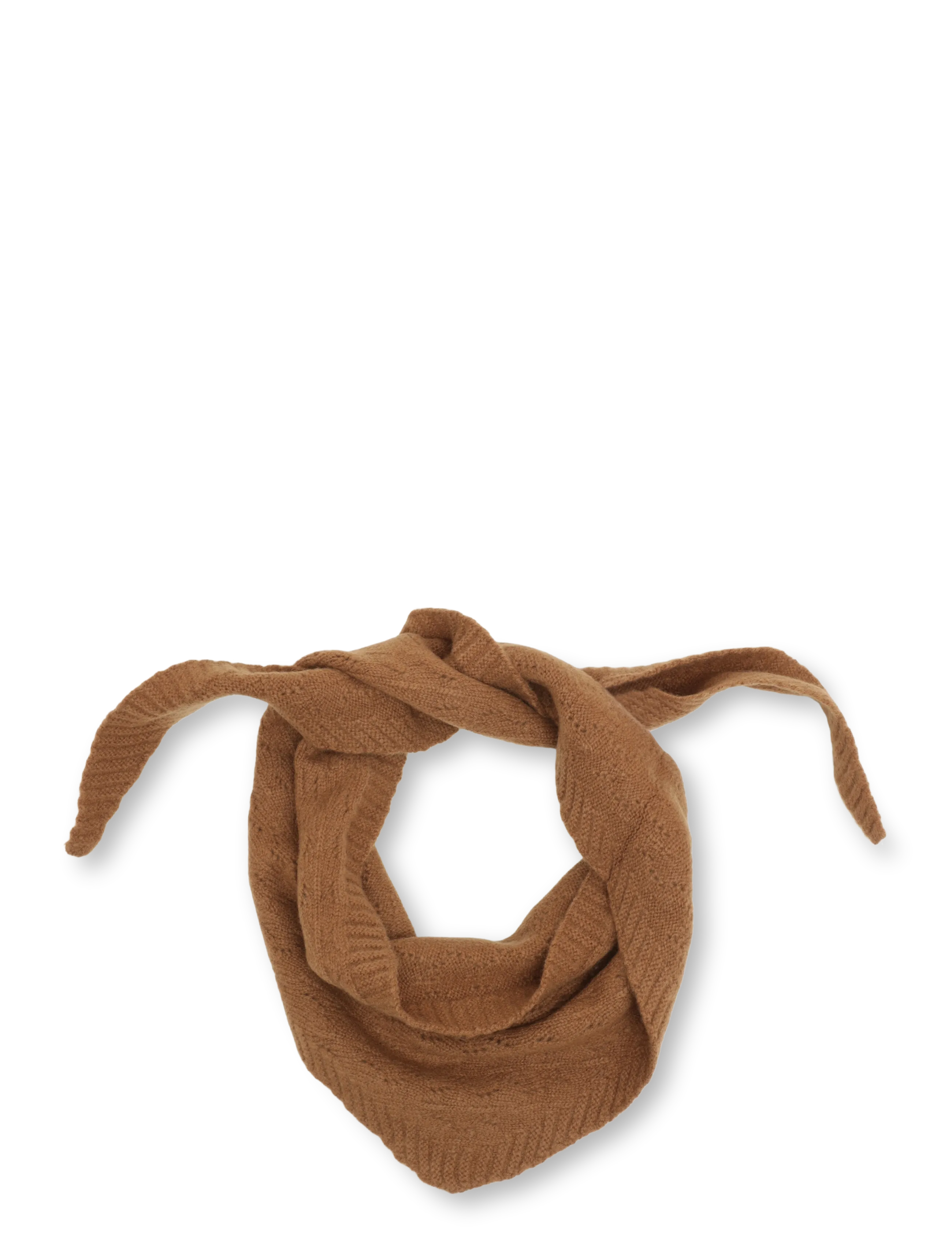 MSCH Copenhagen MSCHLowee Pointelle Scarf Key - MSCH Copenhagen - RUBBER / brown