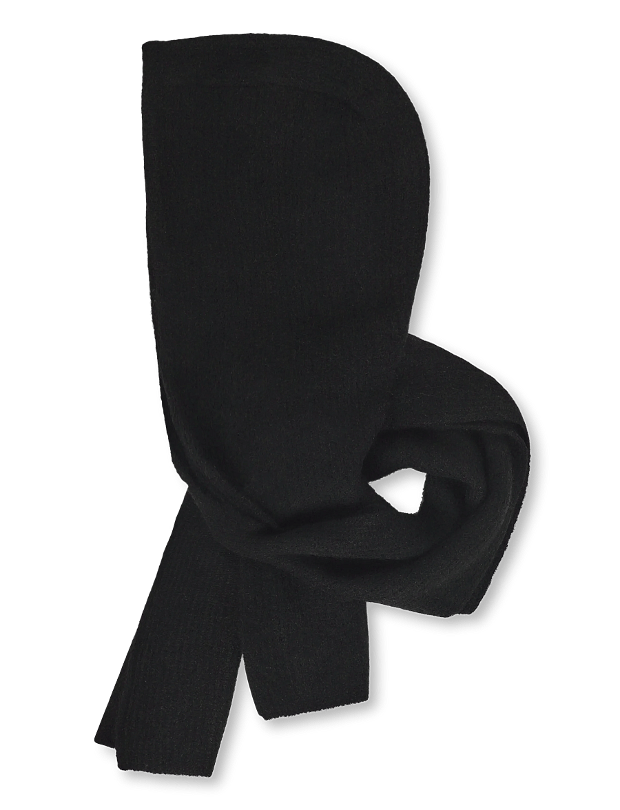 MSCH Copenhagen - MSCHBondie Hope Hood Scarf Key - halsdukar - black - 0