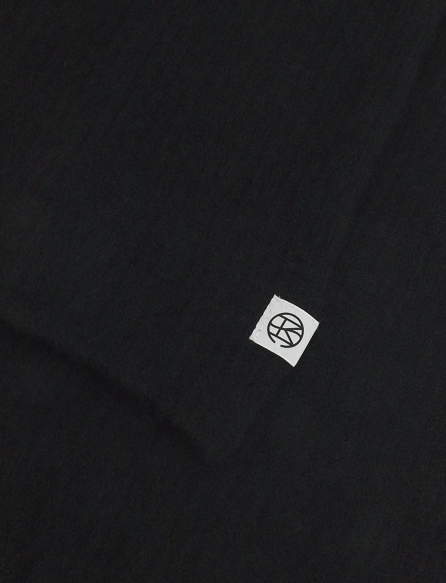 MSCH Copenhagen - MSCHBondie Hope Hood Scarf Key - halsdukar - black - 2