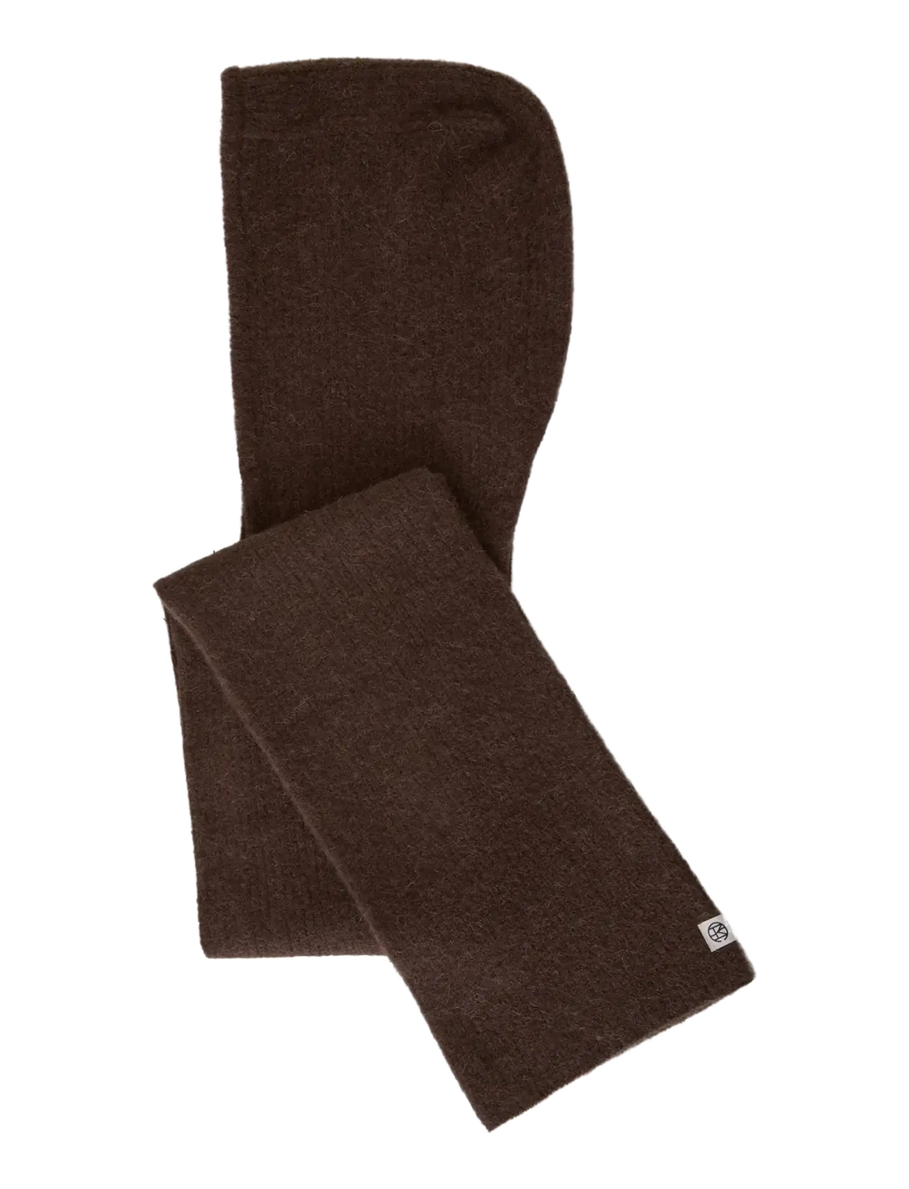 MSCH Copenhagen MSCHBondie Hope Hood Scarf Key - Halstørklæder - HOT FUDGE / brown