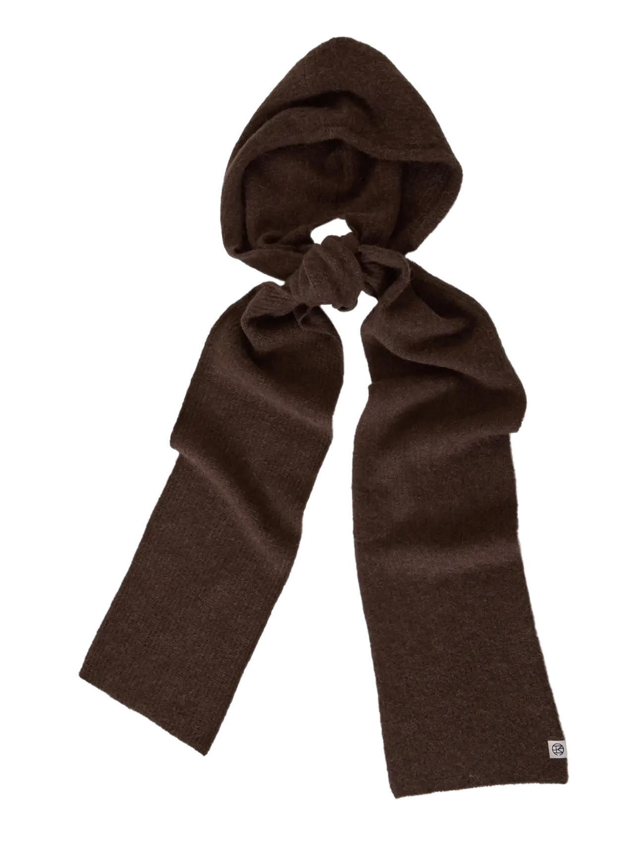 MSCH Copenhagen - MSCHBondie Hope Hood Scarf Key - halstørklæder - hot fudge - 1