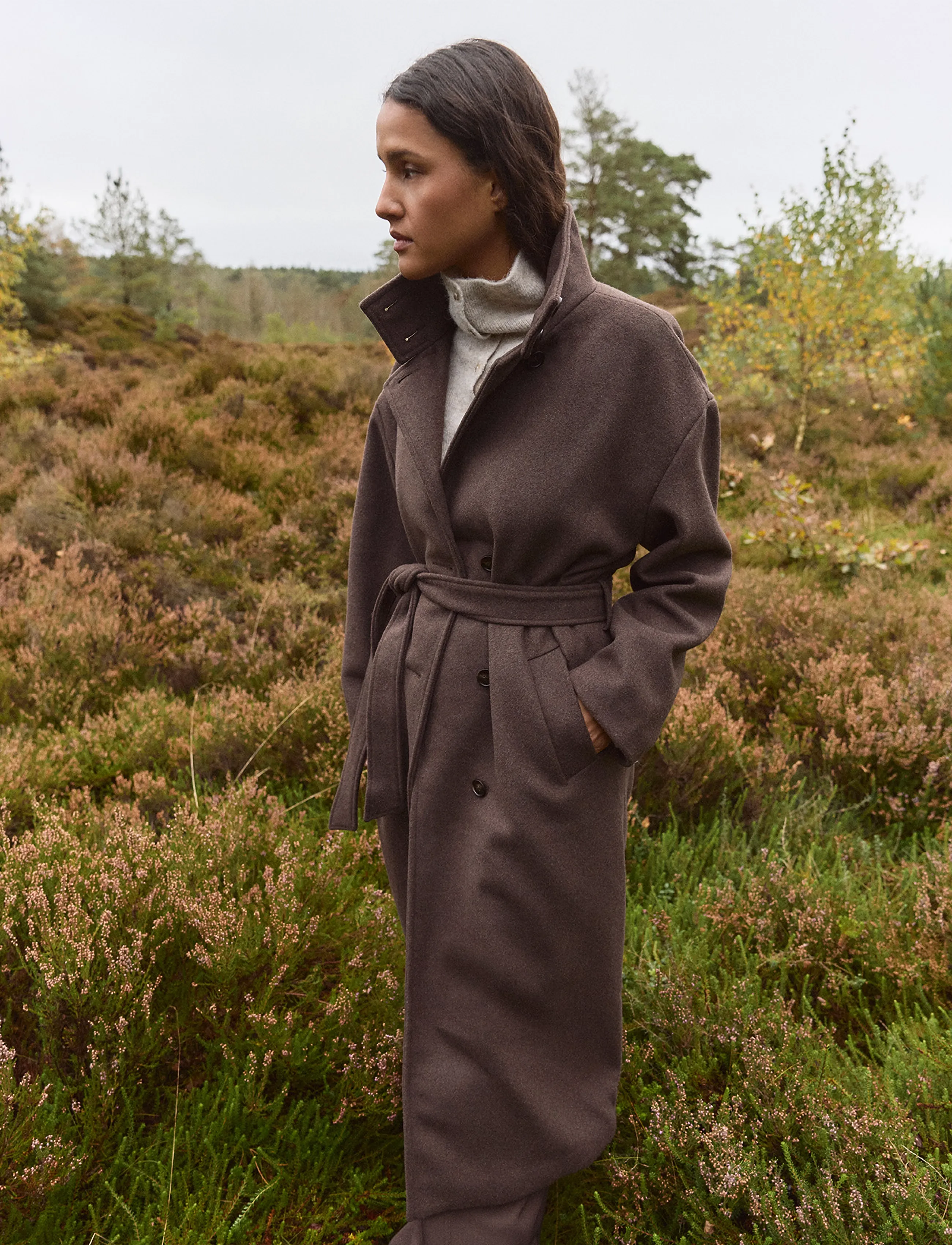 MSCH COPENHAGEN Mschkeola Secilia Wool Coat tunna kappor dam – bild 2