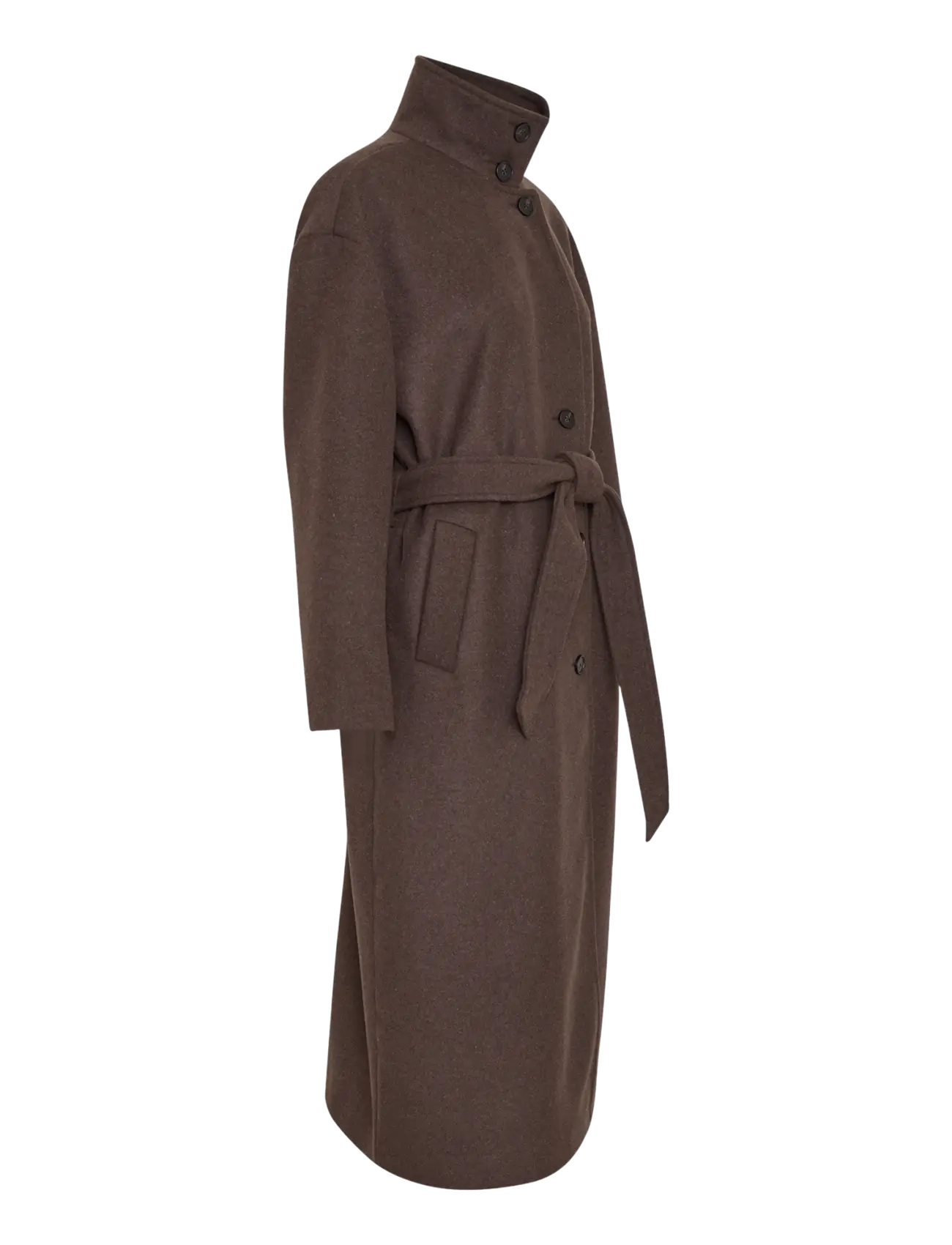 MSCH Copenhagen - MSCHKeola Secilia Wool Coat - hot fudge - 2