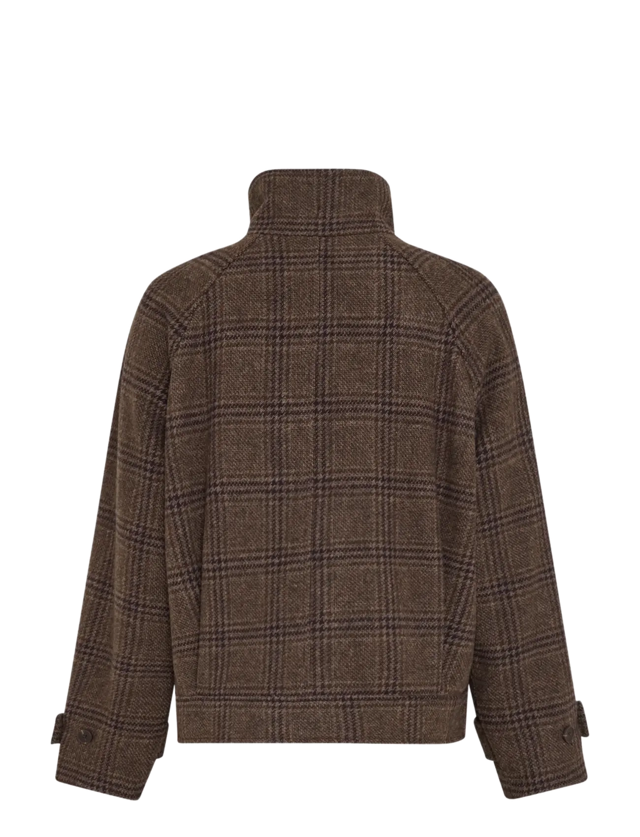 MSCH Copenhagen - MSCHPamela Amaranda Jacket CHK - ulljackor - hot fudge/rubbe - 1