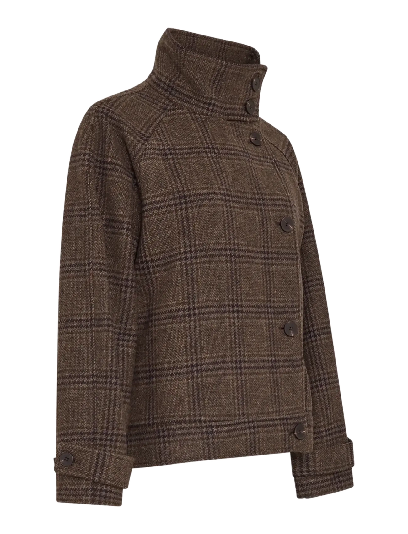 MSCH Copenhagen - MSCHPamela Amaranda Jacket CHK - ulljackor - hot fudge/rubbe - 2