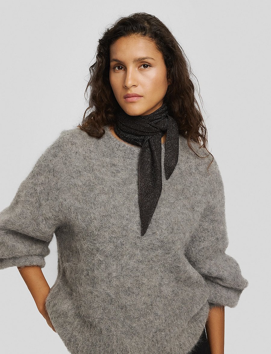MSCH Copenhagen - MSCHShirley Scarf Key - sjalar - molÉ/silver - 0