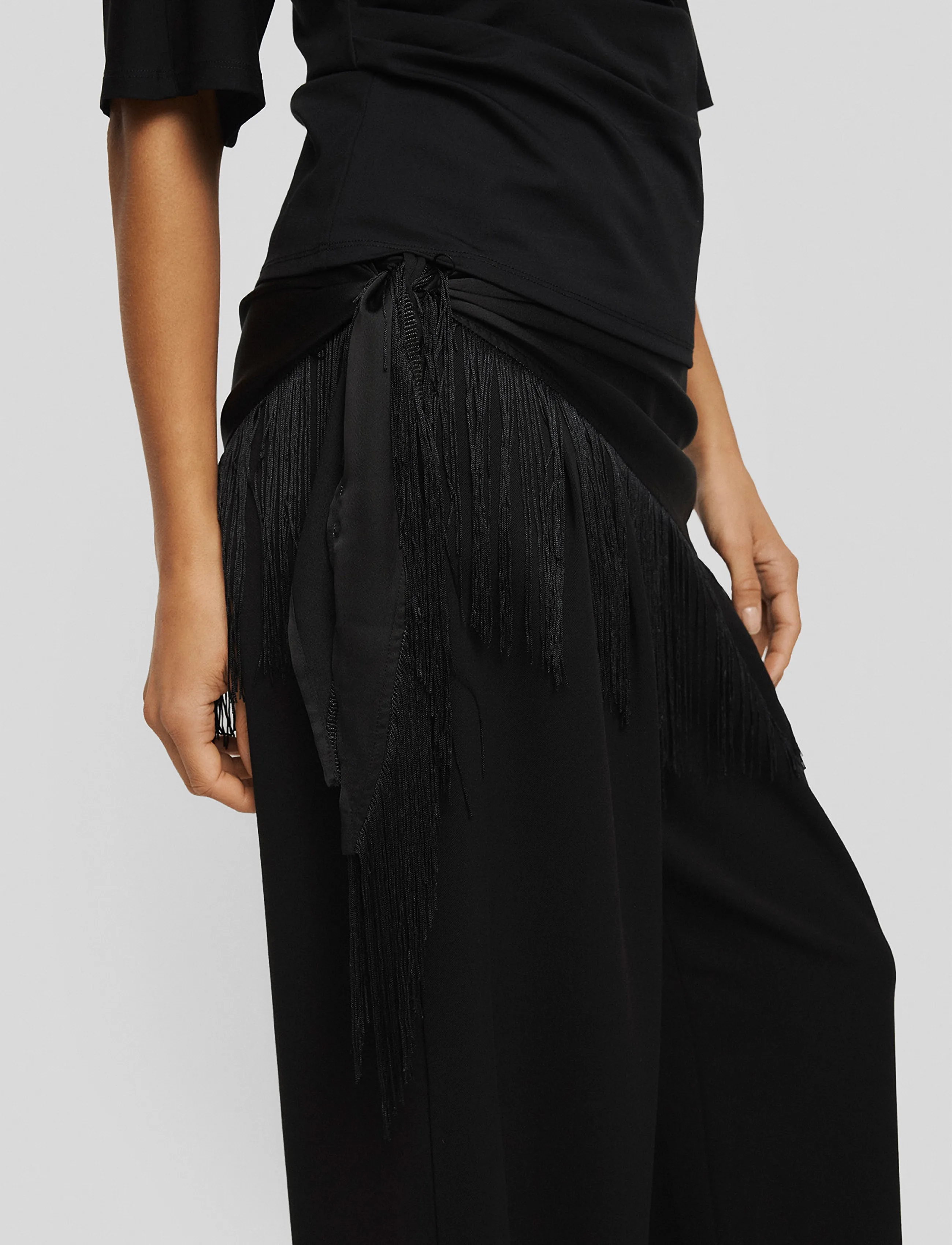 MSCH Copenhagen MSCHViva Scarf Key - Kläder - BLACK / black