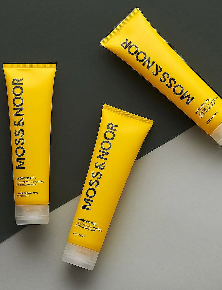 MOSS & NOOR - After Workout Shower Gel Mixed 3 pack - dušigeelid ja õlid - clear - 0