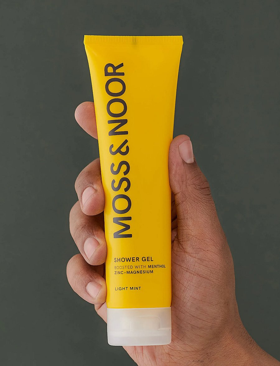 MOSS & NOOR - After Workout Shower Gel Light Mint - dušigeelid ja õlid - clear - 2