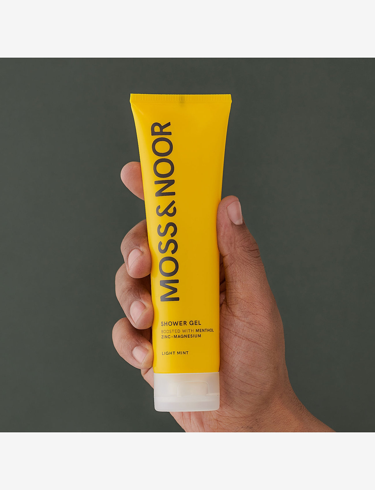 MOSS & NOOR - After Workout Shower Gel Light Mint - dušigeelid ja õlid - clear - 2