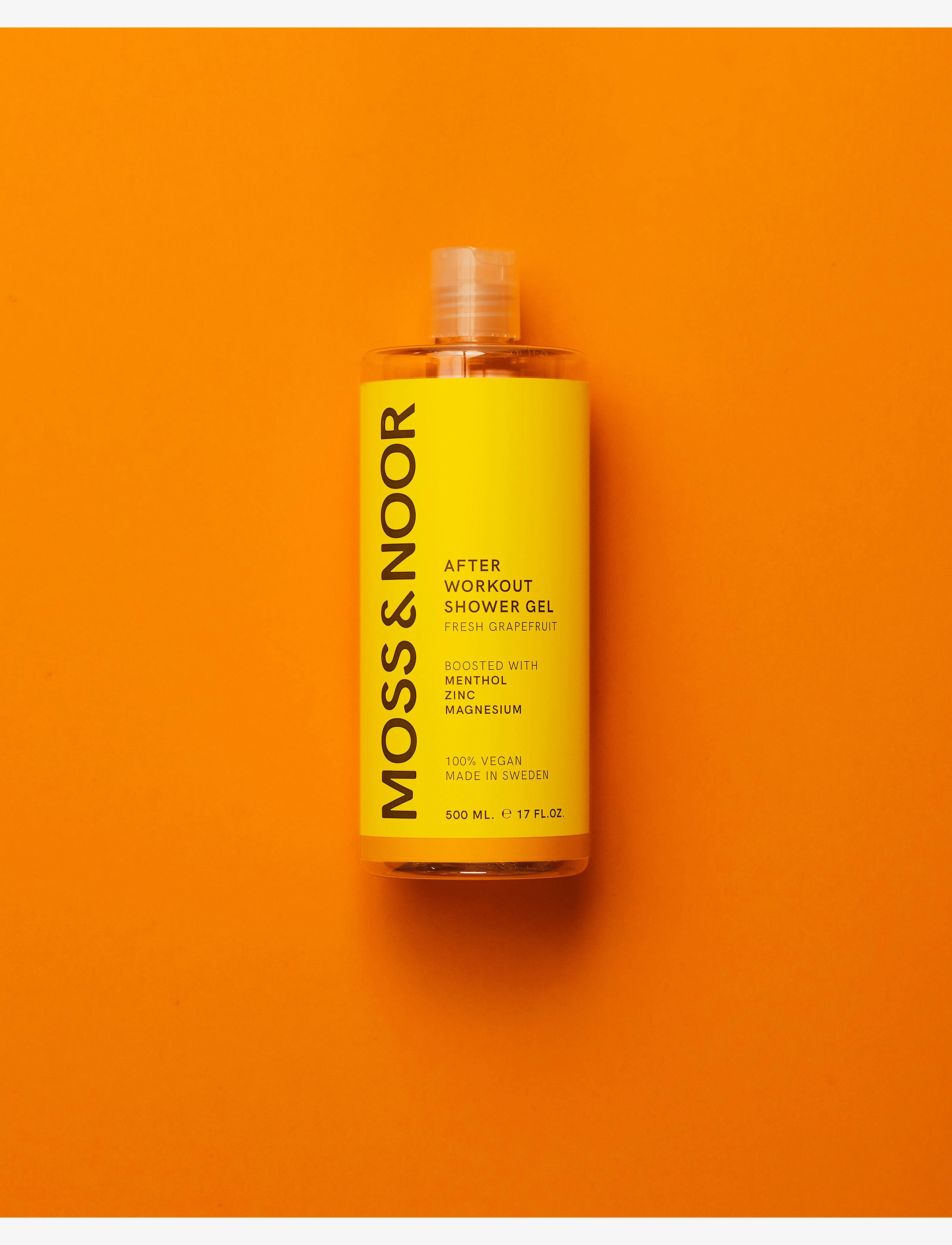 MOSS & NOOR - After Workout Shower Gel Fresh Grapefruit 500 ml - dušo želė ir aliejai - n/a - 1
