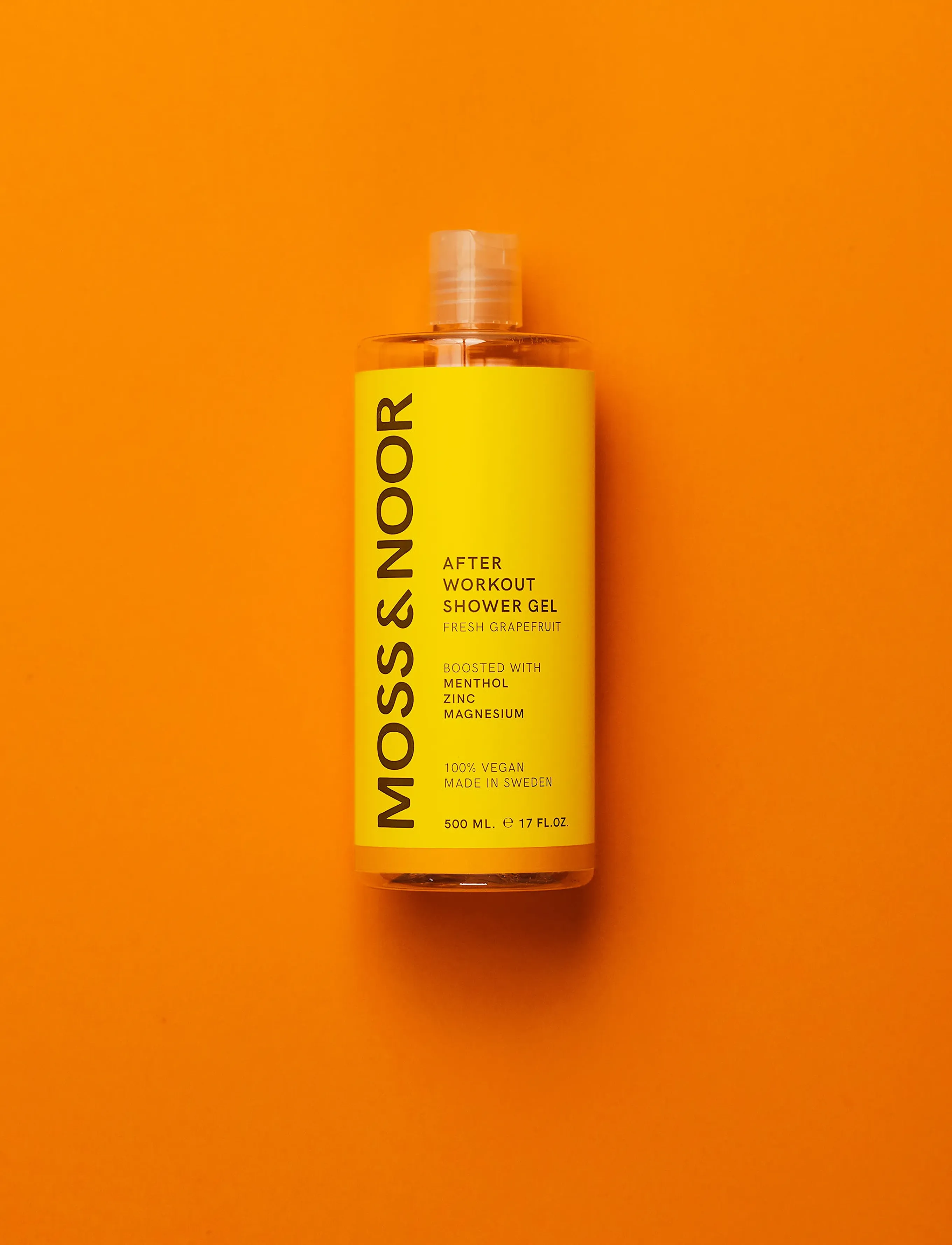 MOSS & NOOR - After Workout Shower Gel Fresh Grapefruit 500 ml - suihkugeelit ja öljyt - n/a - 0