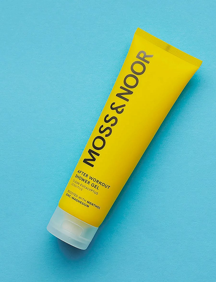 MOSS & NOOR - After Workout Shower Gel Clean Eucalyptus - sturtugel og olíur - clear - 0