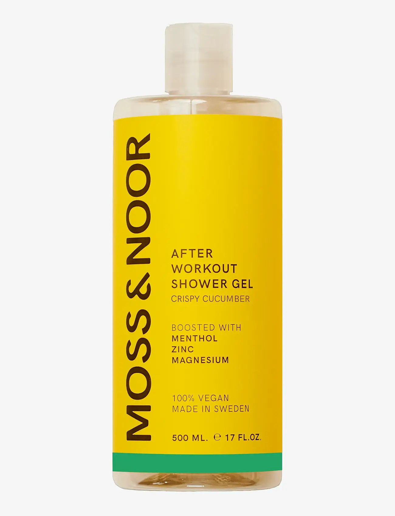 MOSS & NOOR - After Workout Shower Gel Crispy Cucumber 500 ml - duschgel & duscholjor  - n/a - 1