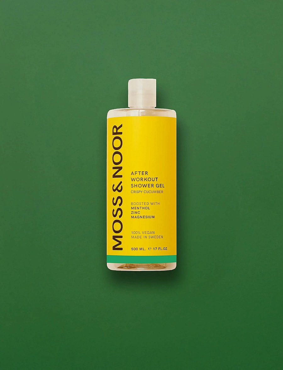 MOSS & NOOR - After Workout Shower Gel Crispy Cucumber 500 ml - dušigeelid ja õlid - n/a - 0
