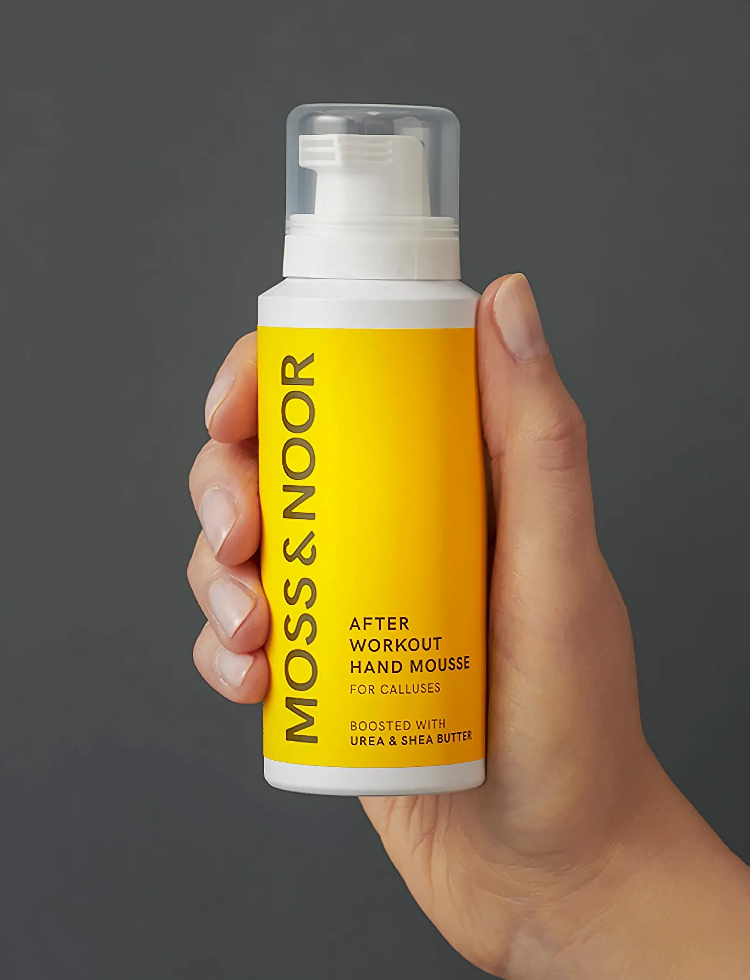 MOSS & NOOR - After Workout Hand Mousse - kätekreemid - clear - 2