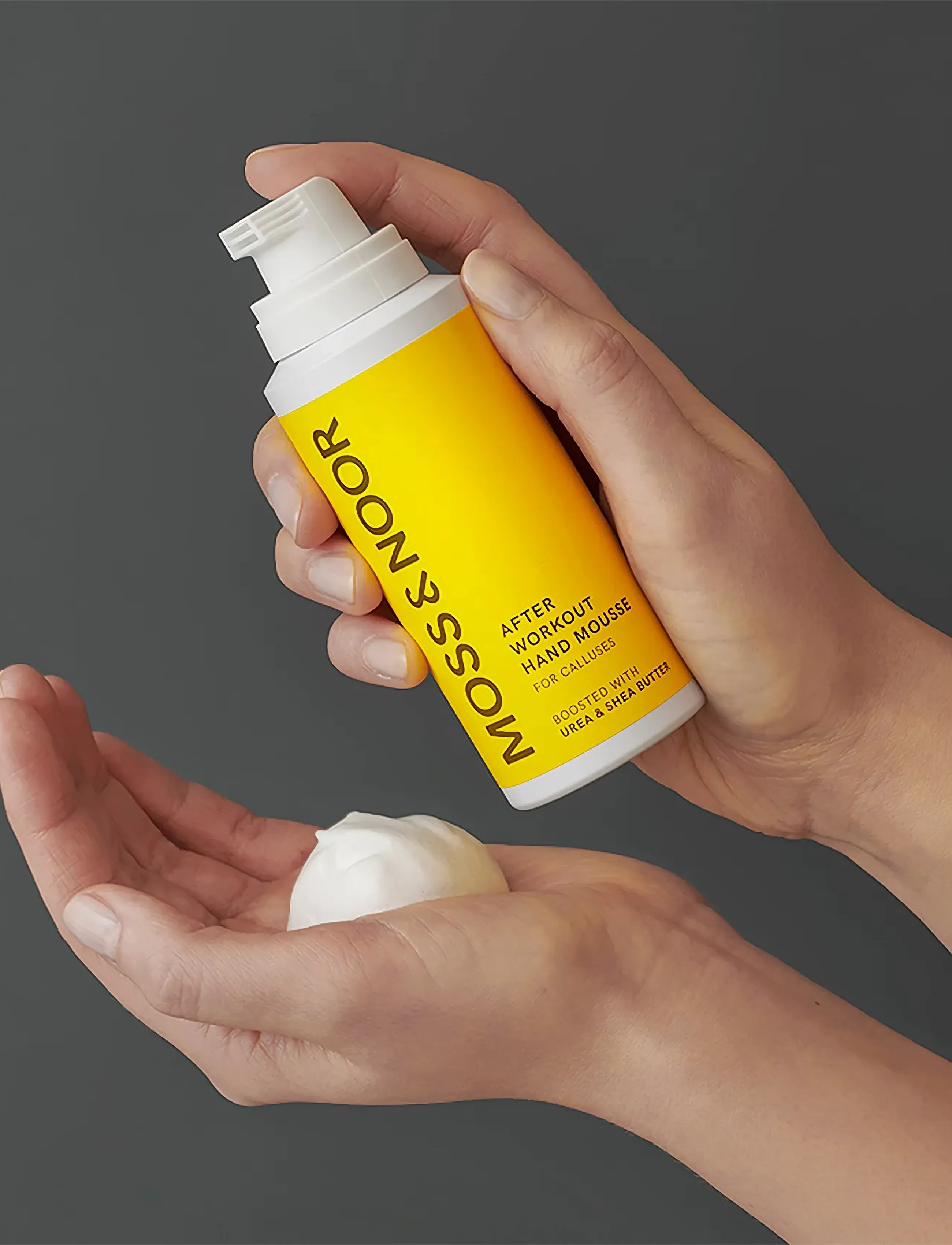 MOSS & NOOR - After Workout Hand Mousse - kätekreemid - clear - 3