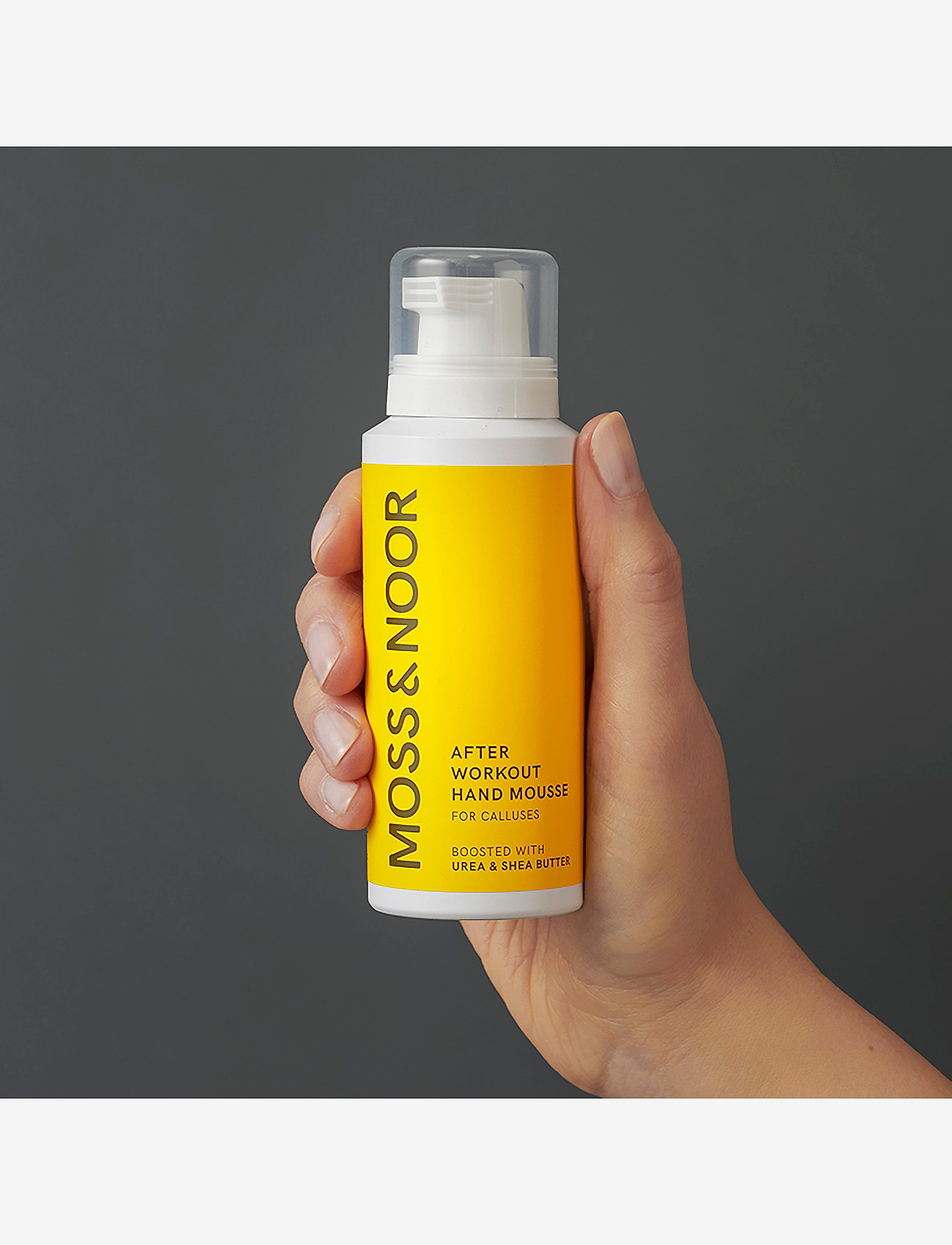 MOSS & NOOR - After Workout Hand Mousse - kätekreemid - clear - 2