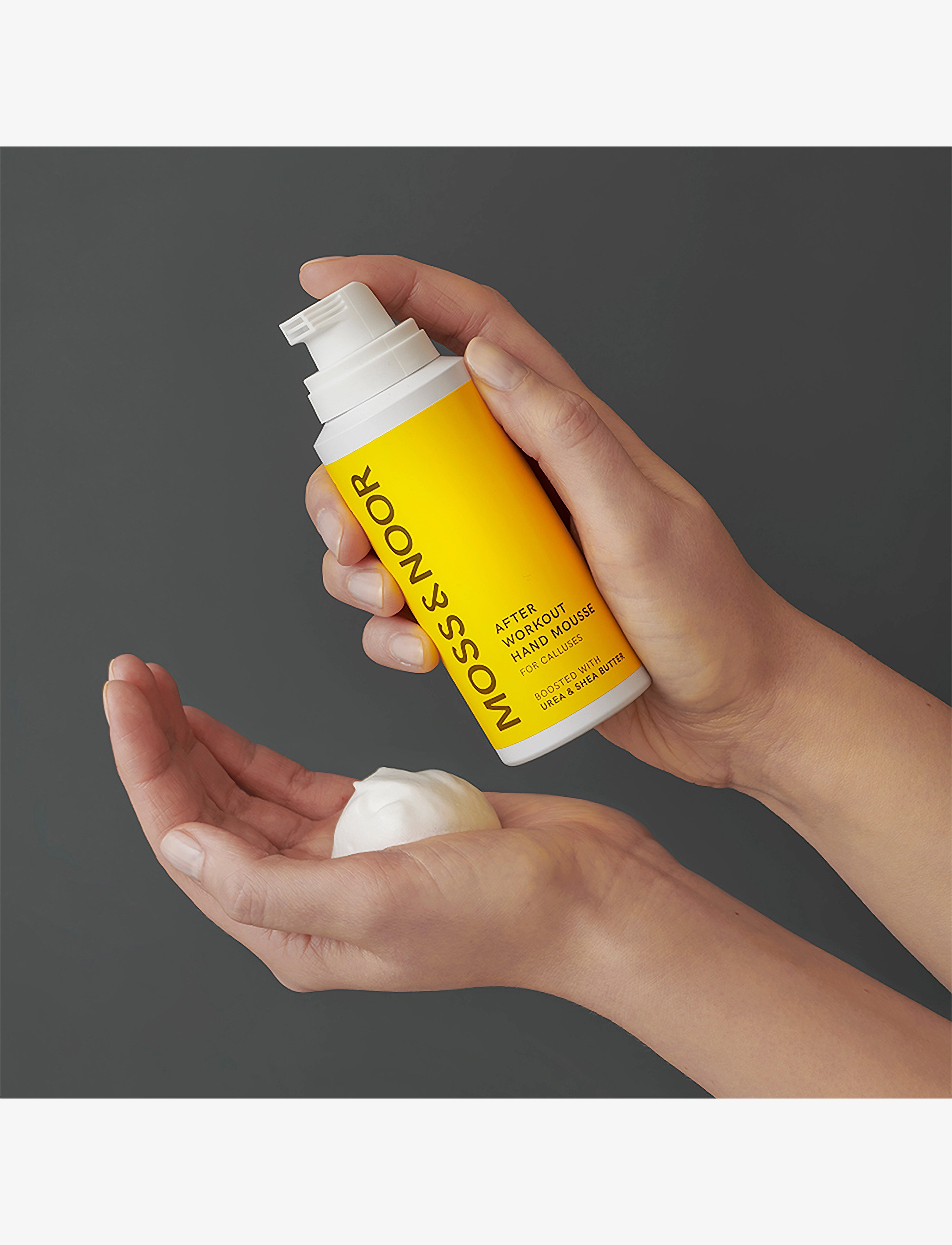 MOSS & NOOR - After Workout Hand Mousse - handáburður - clear - 3