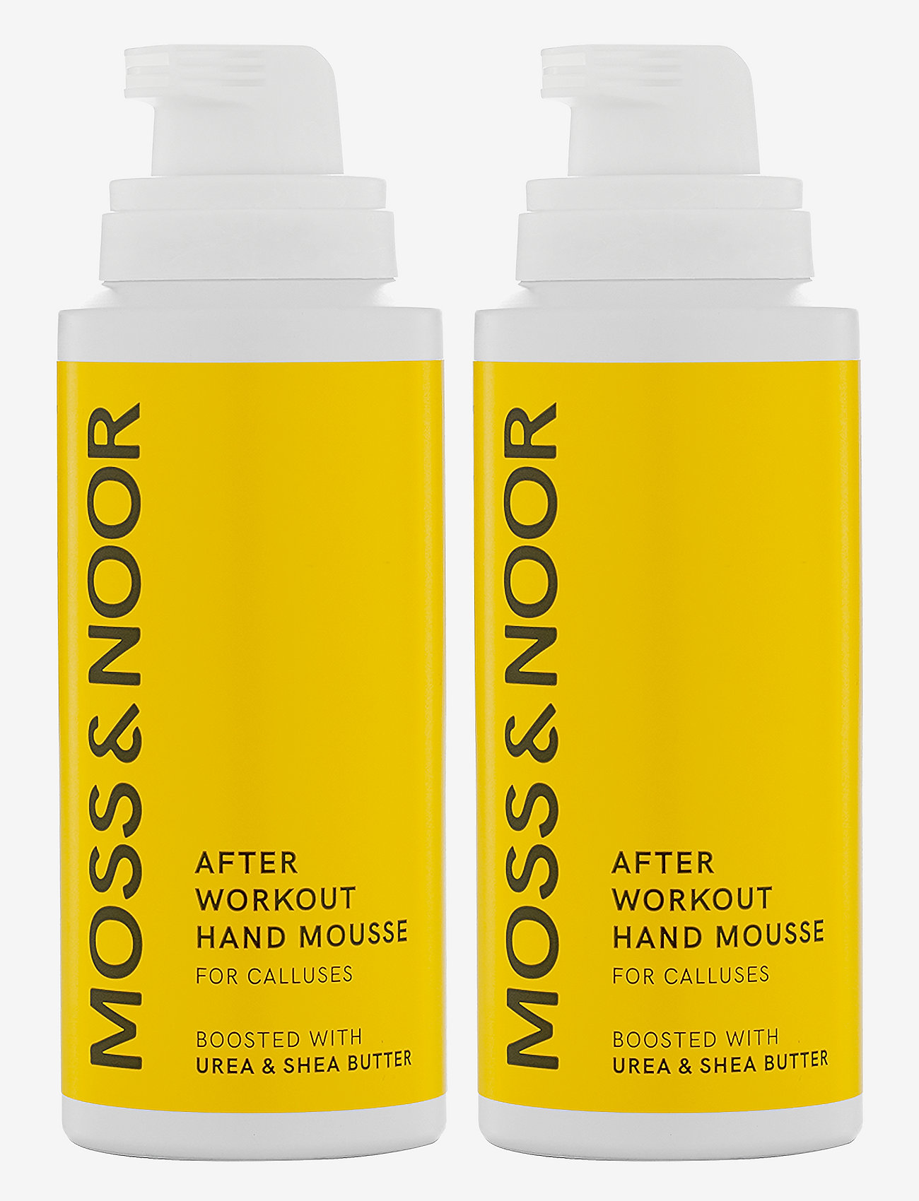 MOSS & NOOR - After Workout Hand Mousse 2 pack - handkräm - clear - 0