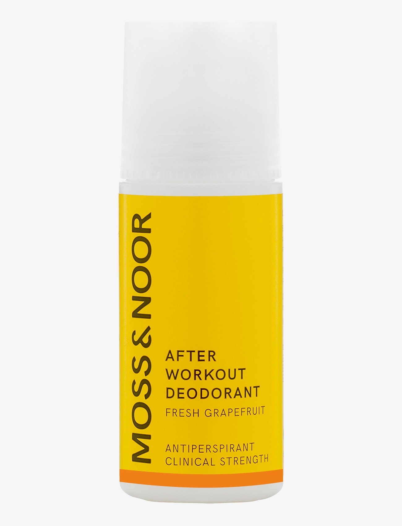 MOSS & NOOR After Workout Deodorant Fresh Grapefruit, 60 ml, Nude, Deodoranter > Roll-On, Dame