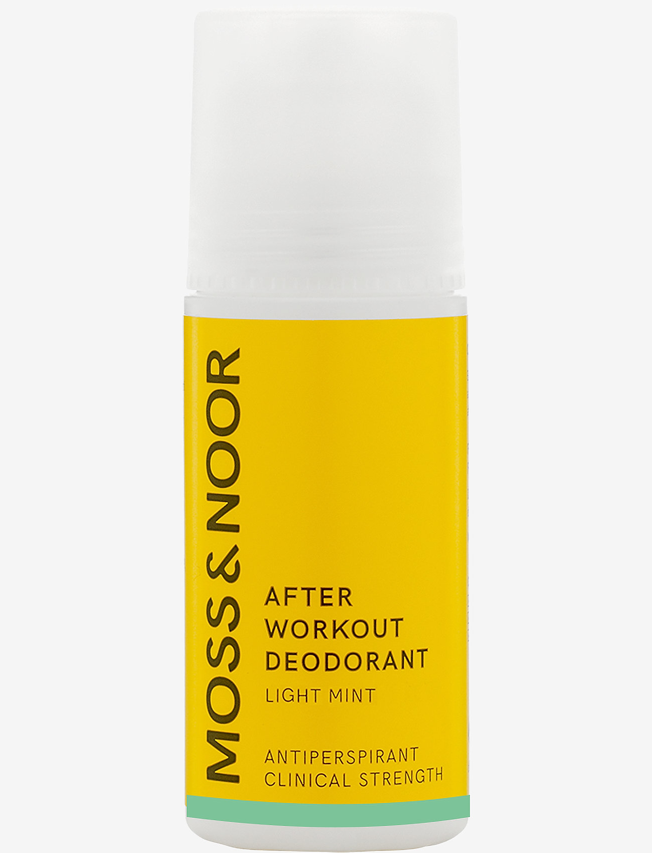 MOSS & NOOR - After Workout Deodorant Light Mint - roll-on - clear - 0