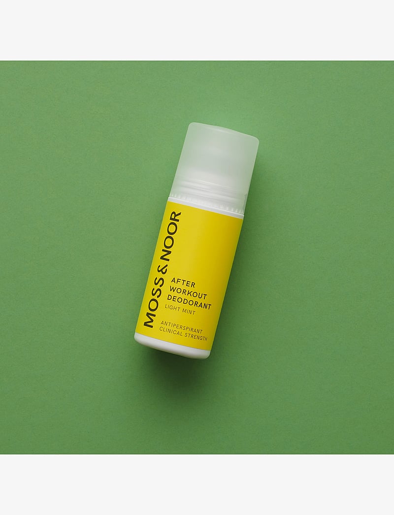 MOSS & NOOR - After Workout Deodorant Light Mint - roll-on - clear - 1
