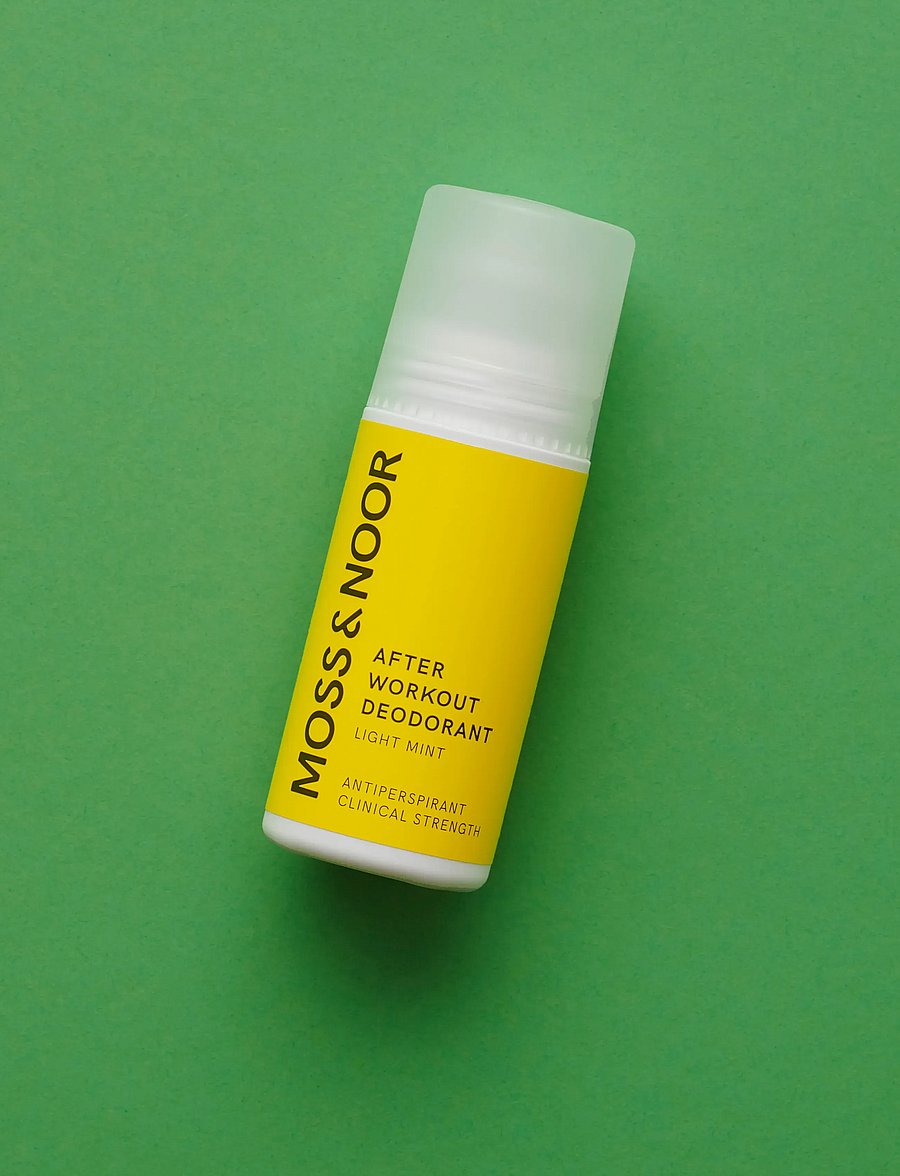 MOSS & NOOR - After Workout Deodorant Light Mint - roll-on - clear - 0
