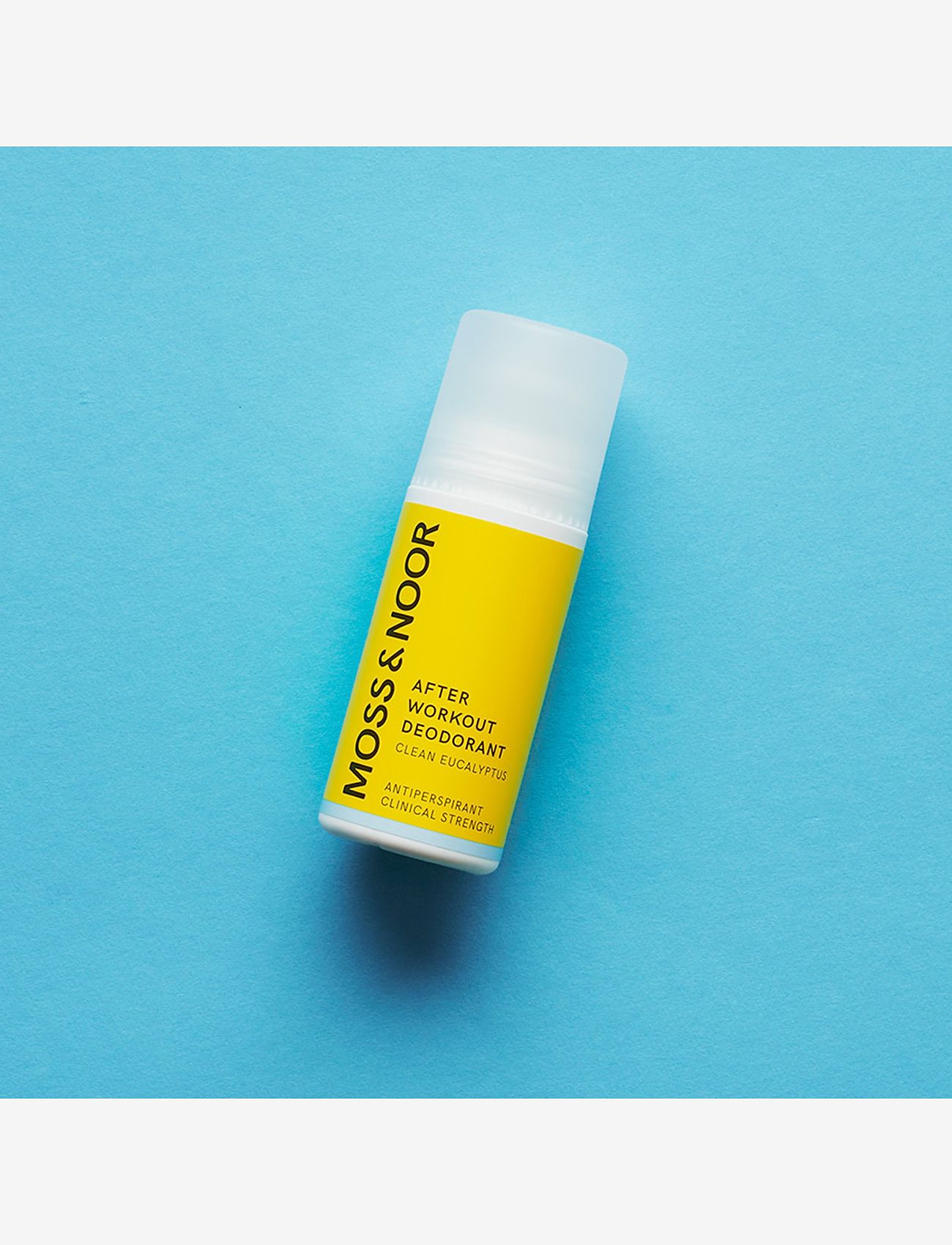 MOSS & NOOR - After Workout Deodorant Clean Eucalyptus - deo roll-on - clear - 1