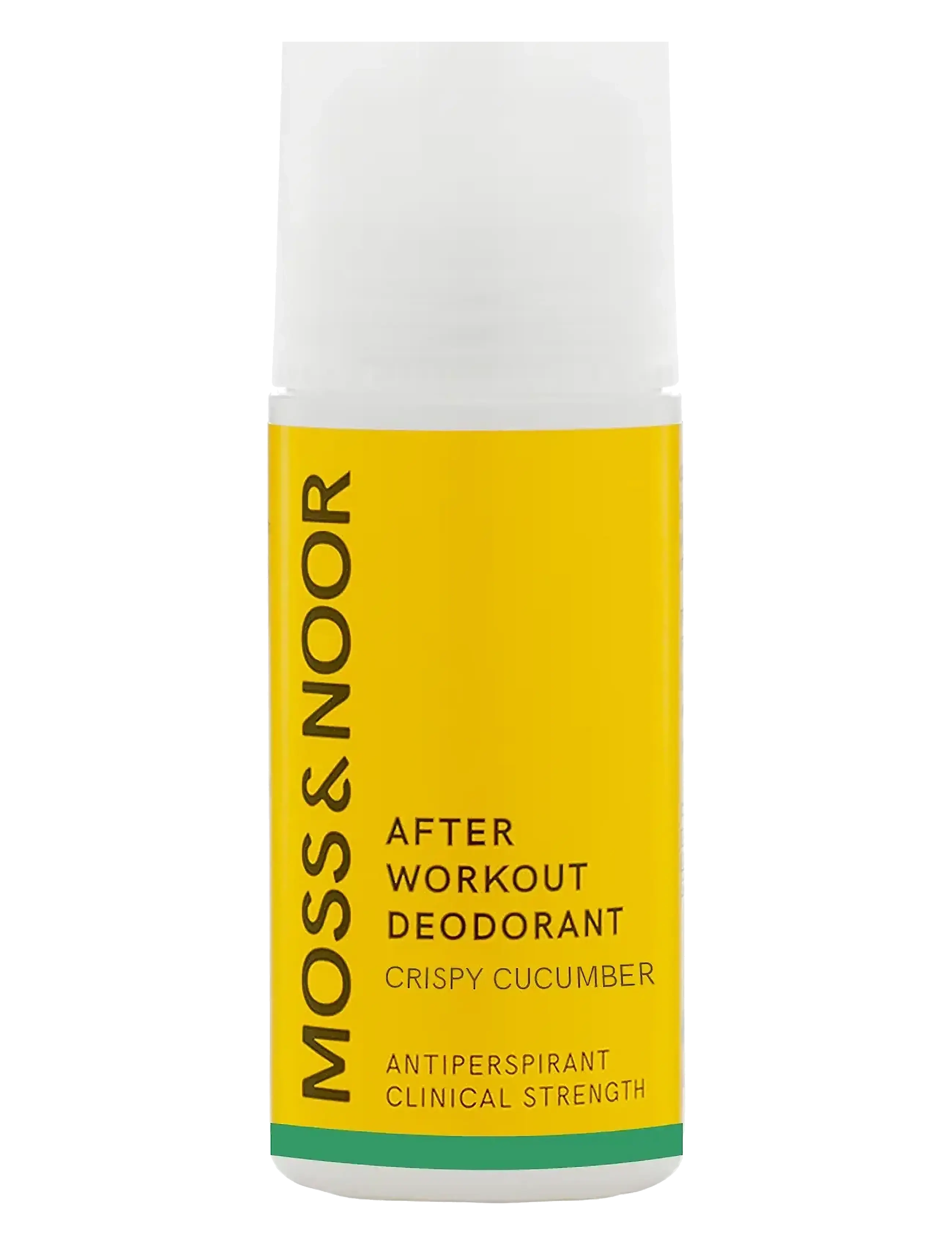 MOSS & NOOR After Workout Deodorant Crispy Cucumber, Roll-on, Nude, Str: 60 ML