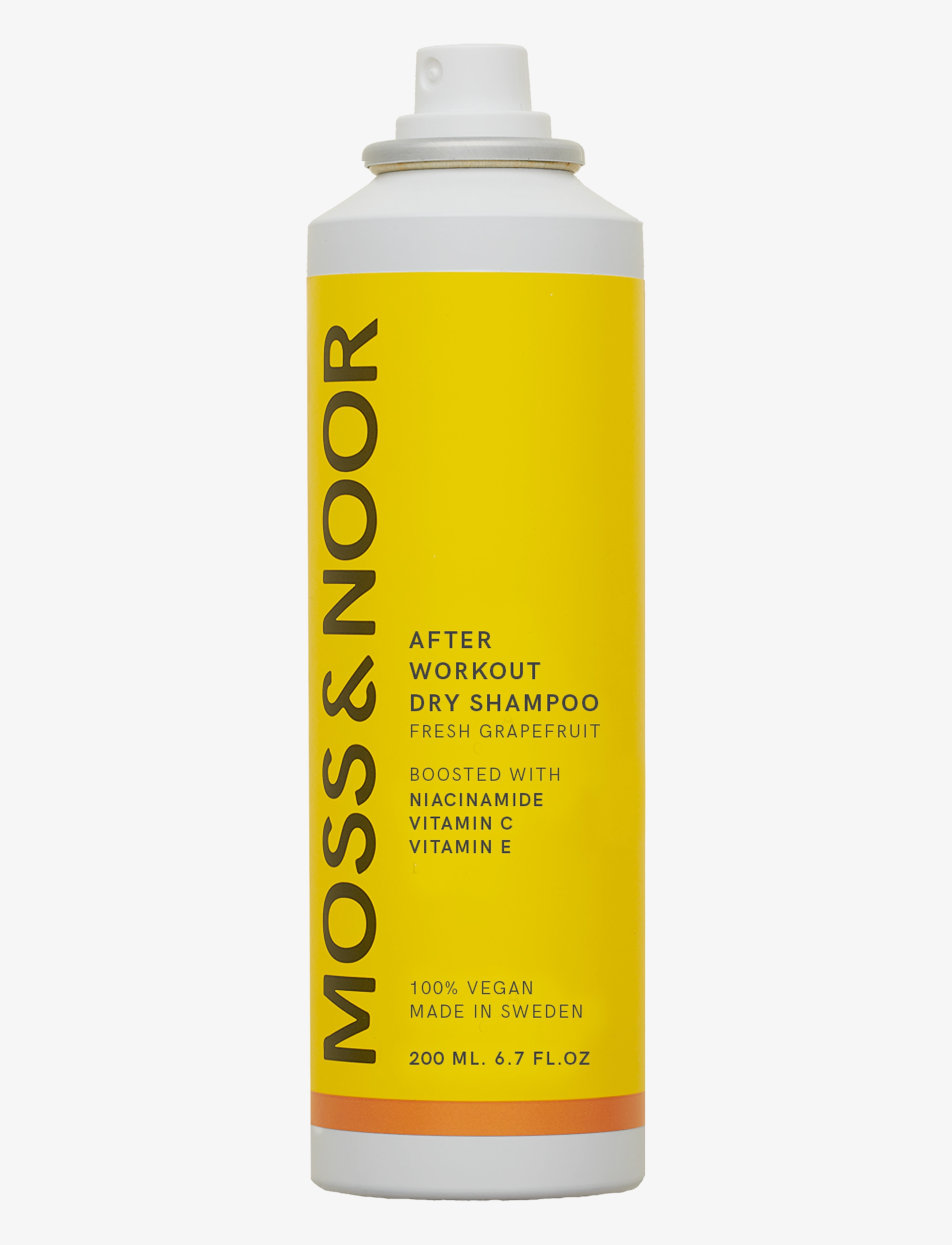 MOSS & NOOR After Workout Dry Shampoo Fresh Grapefruit, Tørshampoo, Nude, Str: 200 ml