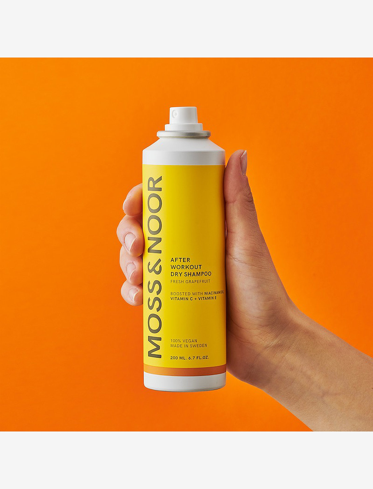MOSS & NOOR - After Workout Dry Shampoo Fresh Grapefruit - torrschampo - clear - 2