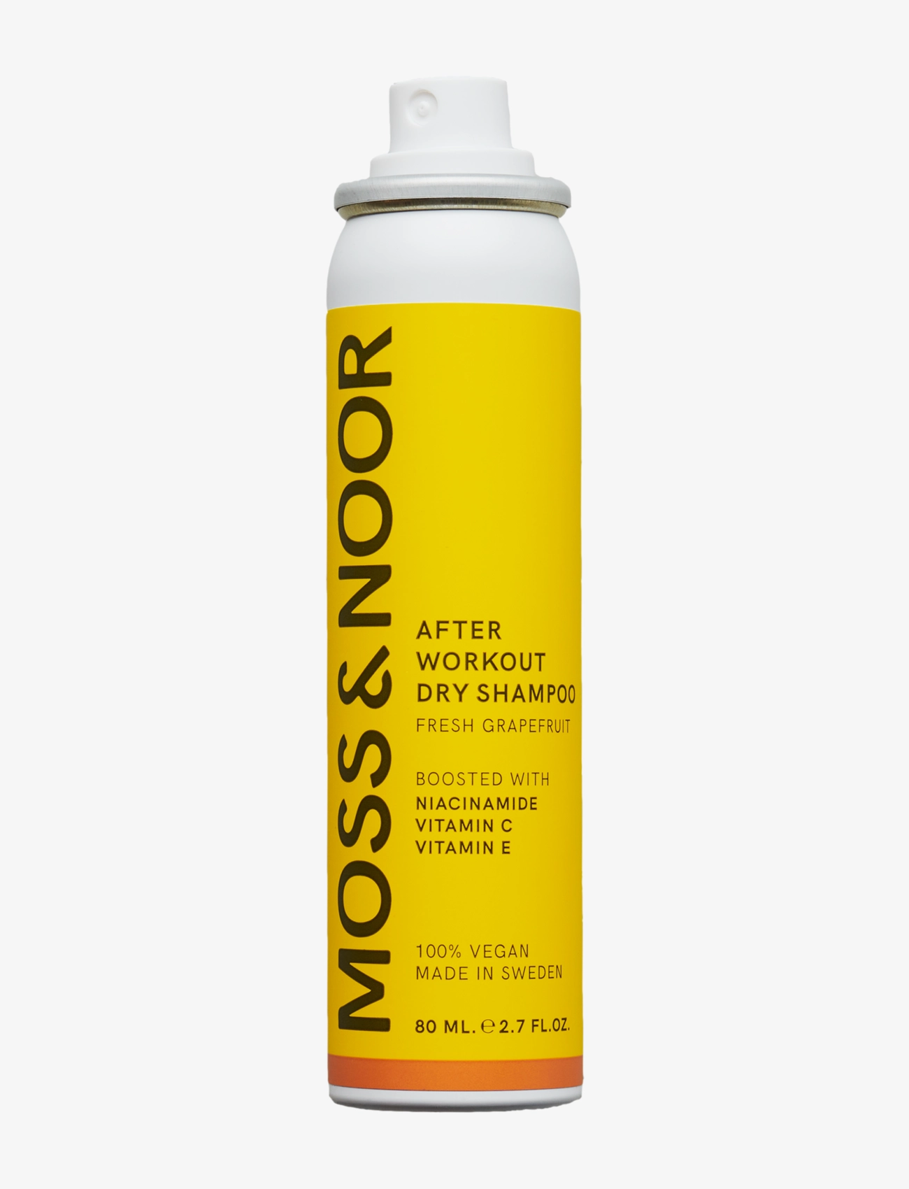 MOSS & NOOR After Workout Dry Shampoo Pocket Size Fresh Grapefruit, 80 ml, Nude, Pleje > Tørshampoo, Dame