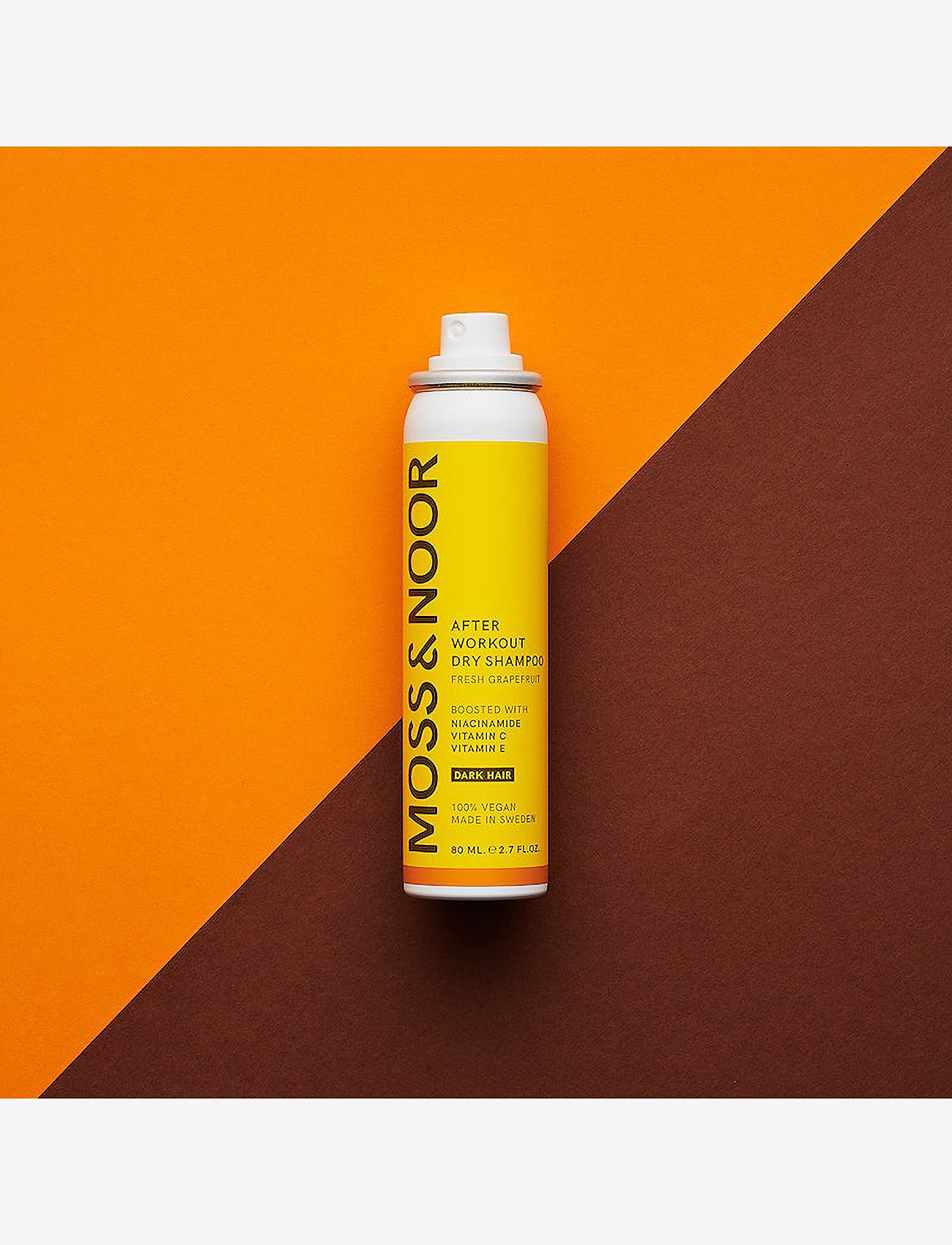 MOSS & NOOR - After Workout Dry Shampoo Dark Hair Pocket Size Fresh Grapefruit - torrschampo - clear - 1