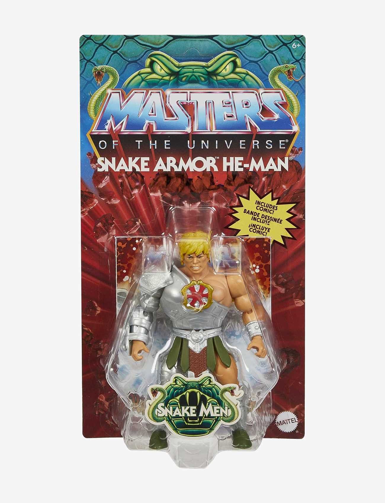 Motu - Masters of the Universe Origins Snake Armor He-Man Action Figure - actionfigurer - multi color - 5