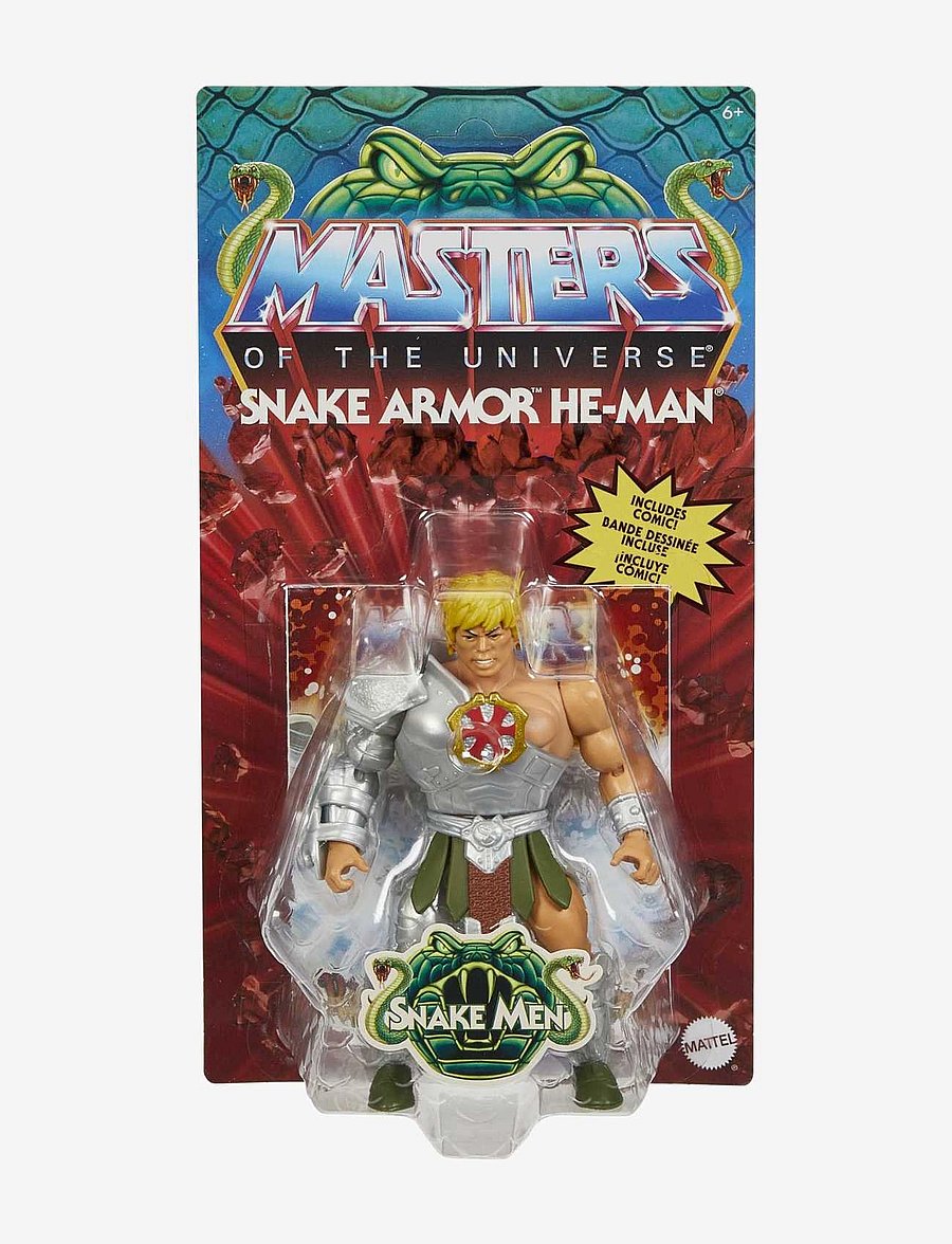 Motu - Origins Snake Armor He-Man Action Figure - kangelaskujukesed - multi color - 5