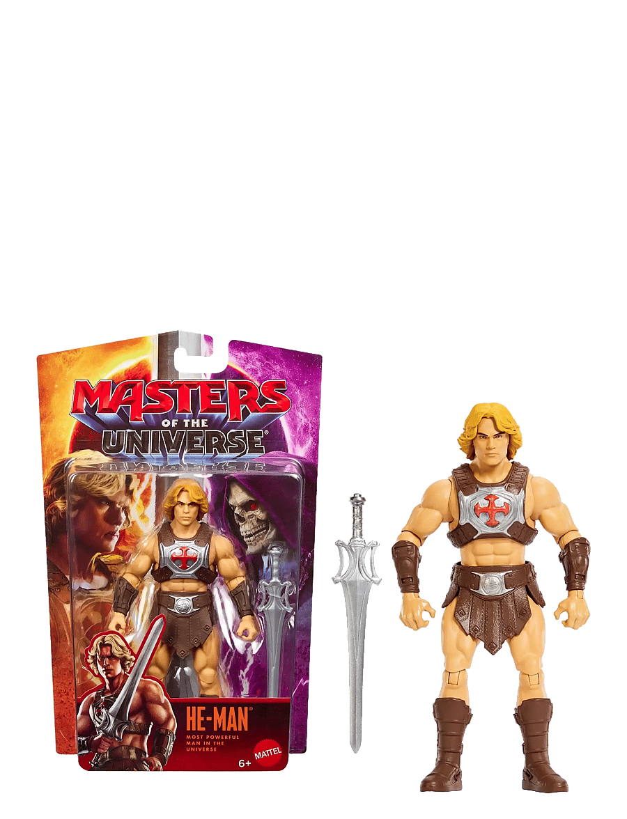Motu - 2026 Movie He-Man 5.5 Inch Action Figure Hero Toy & Power Sword, Galitzine - actionfigurer - multicolor - 1