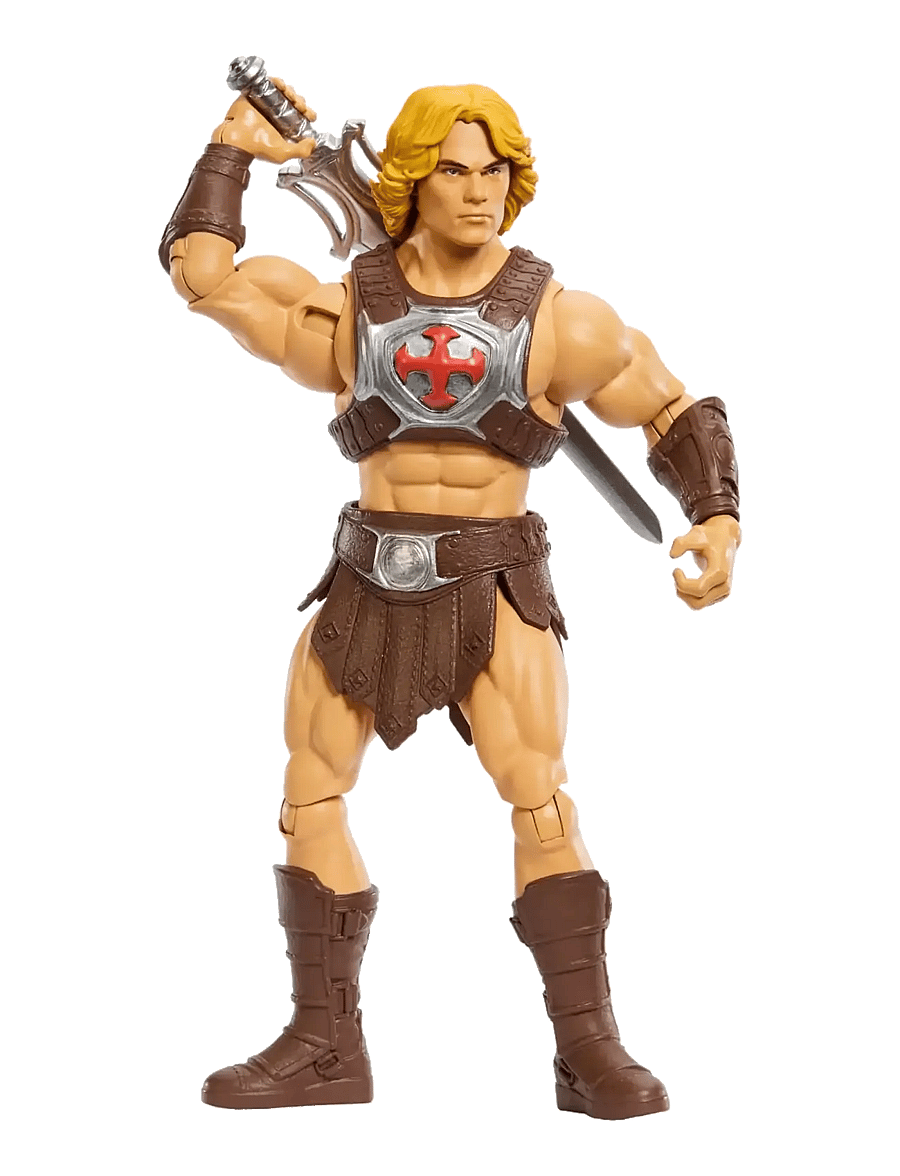Motu - 2026 Movie He-Man 5.5 Inch Action Figure Hero Toy & Power Sword, Galitzine - actionfigurer - multicolor - 2