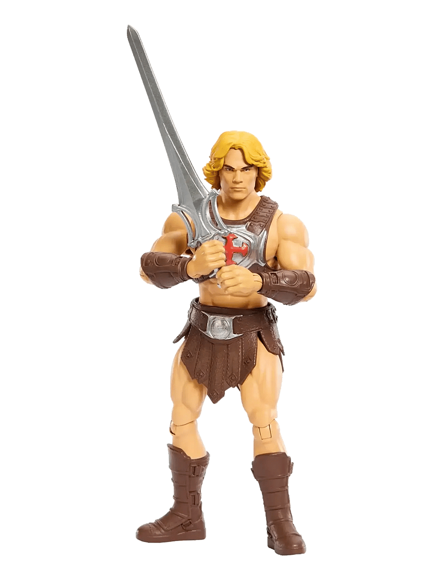 Motu - 2026 Movie He-Man 5.5 Inch Action Figure Hero Toy & Power Sword, Galitzine - actionfigurer - multicolor - 3