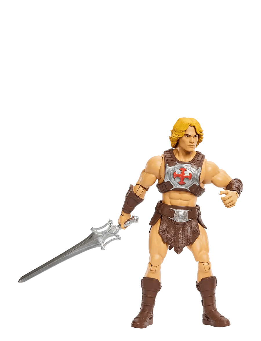 Motu - 2026 Movie He-Man 5.5 Inch Action Figure Hero Toy & Power Sword, Galitzine - actionfigurer - multicolor - 4