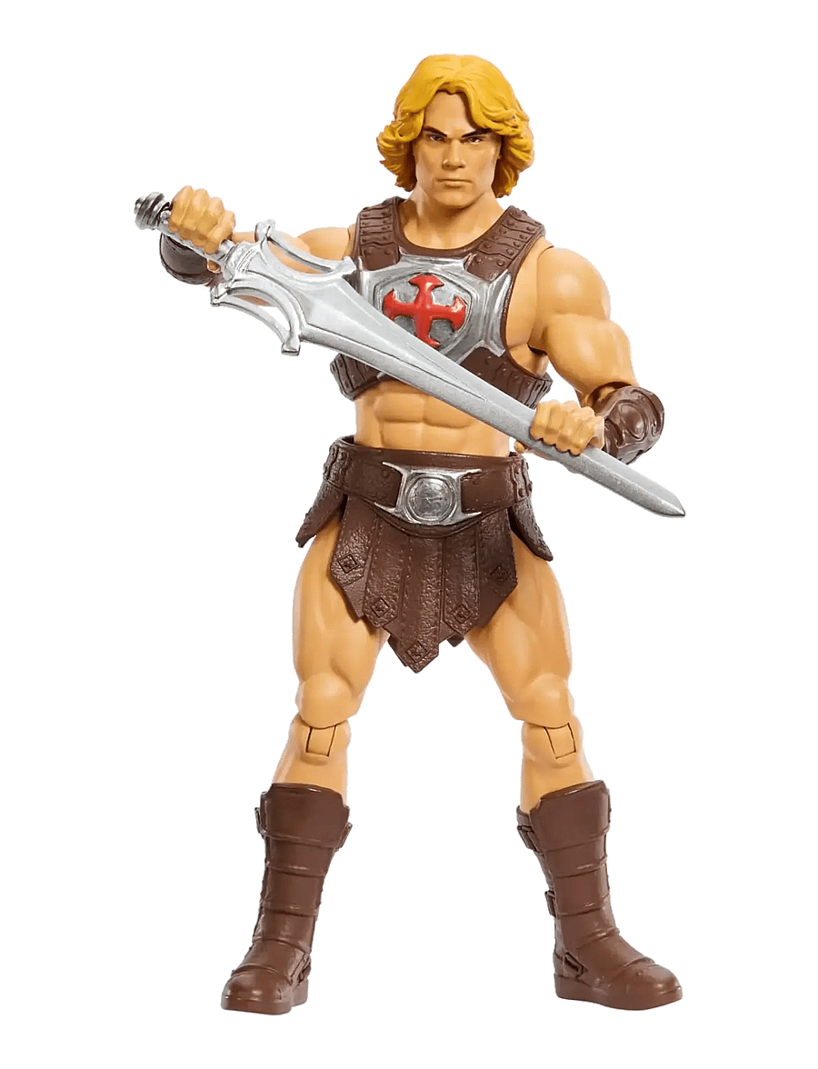 Motu - 2026 Movie He-Man 5.5 Inch Action Figure Hero Toy & Power Sword, Galitzine - actionfigurer - multicolor - 5