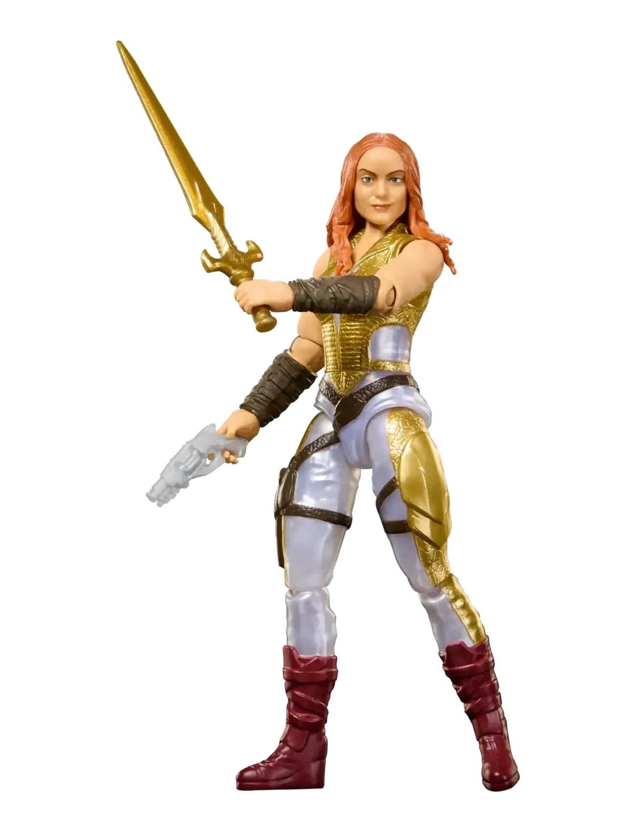 Motu - 2026 Movie Teela 5.5 Inch Action Figure Heroine Toy & Sword, Camila Mendes - legetøjsfigurer & sæt - multicolor - 2