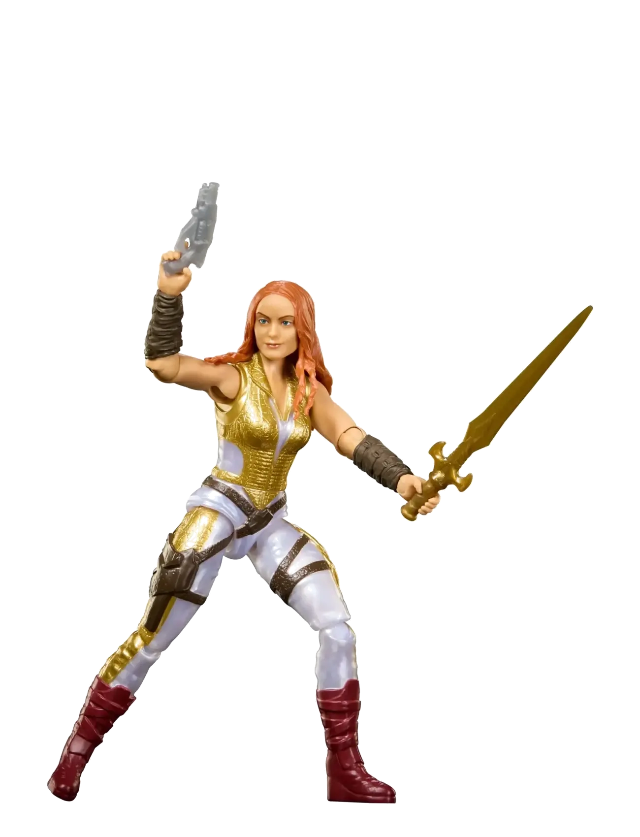 Motu - 2026 Movie Teela 5.5 Inch Action Figure Heroine Toy & Sword, Camila Mendes - legetøjsfigurer & sæt - multicolor - 3