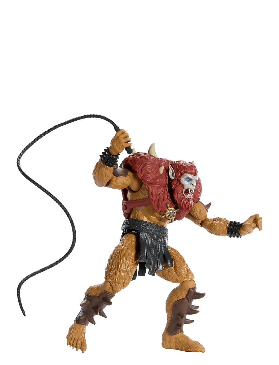 Motu - 2026 Movie Beast Man 5.5 Inch Action Figure Villain Toy with Whip - actionfigurer - multicolor - 3