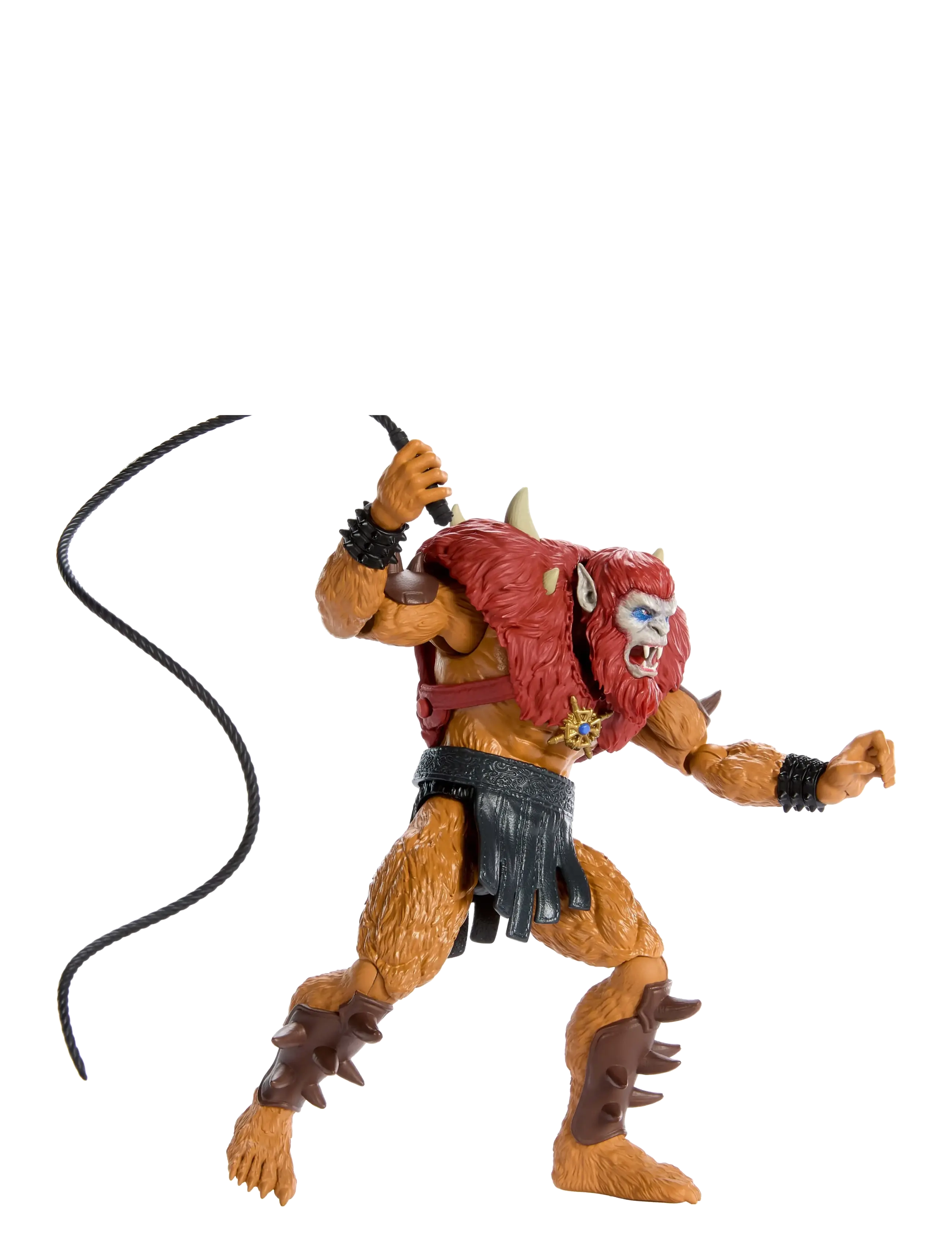 Motu - 2026 Movie Beast Man 5.5 Inch Action Figure Villain Toy with Whip - tegelaskujud - multicolor - 3