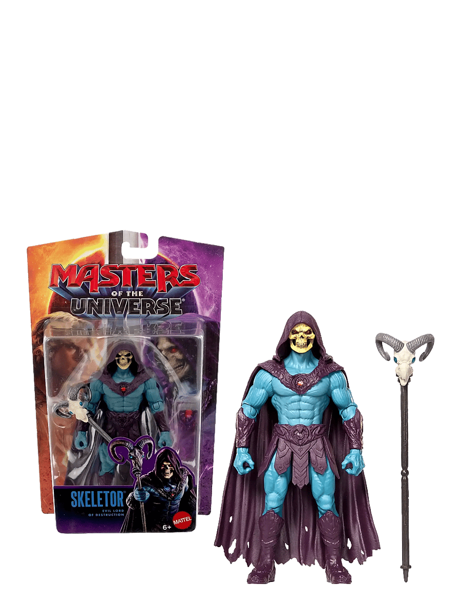 Motu - 2026 Movie Skeletor 5.5 Inch Action Figure Villain Toy, Havoc Staff - actionfigurer - multicolor - 1