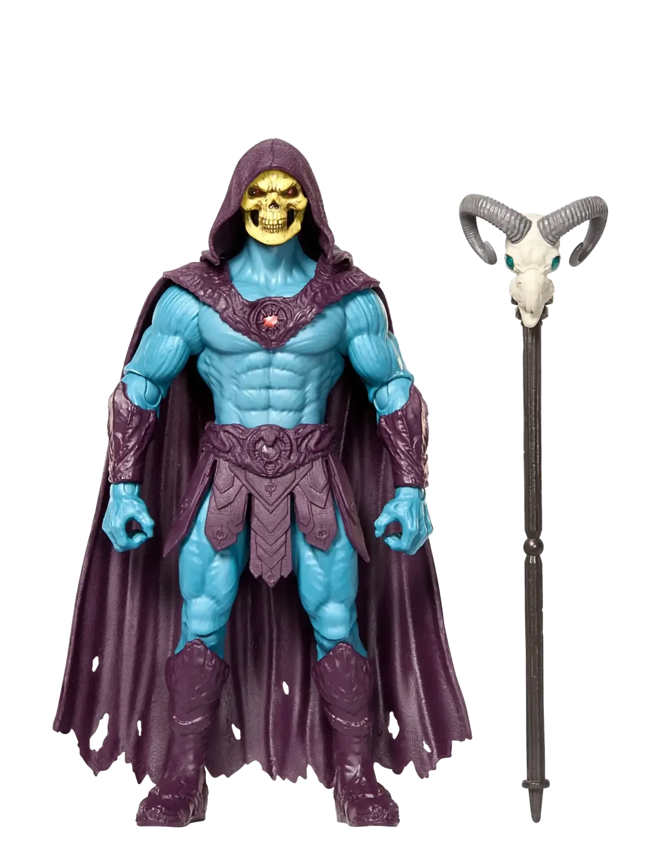 Motu - 2026 Movie Skeletor 5.5 Inch Action Figure Villain Toy, Havoc Staff - actionfigurer - multicolor - 2
