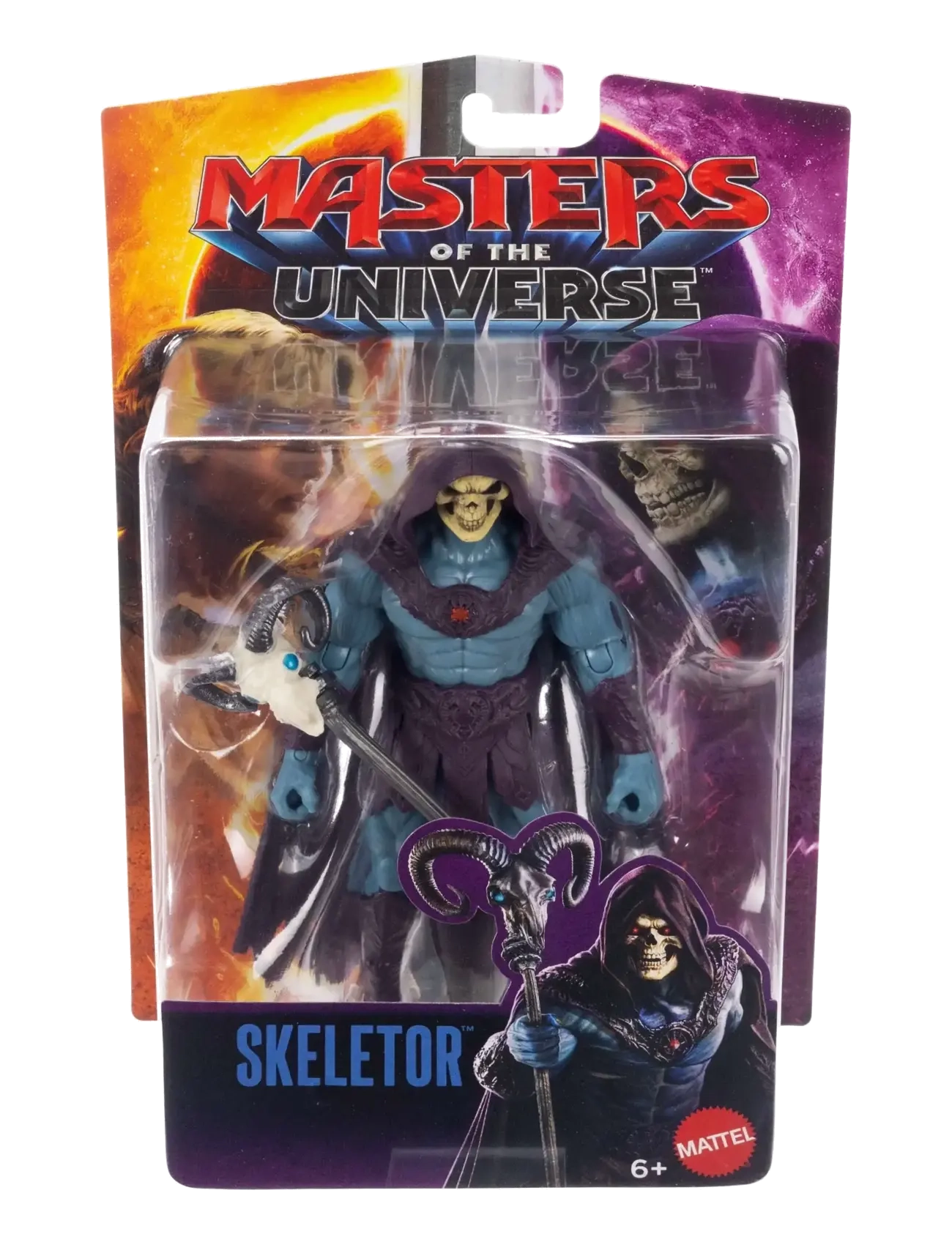 Motu - 2026 Movie Skeletor 5.5 Inch Action Figure Villain Toy, Havoc Staff - actionfigurer - multicolor - 3